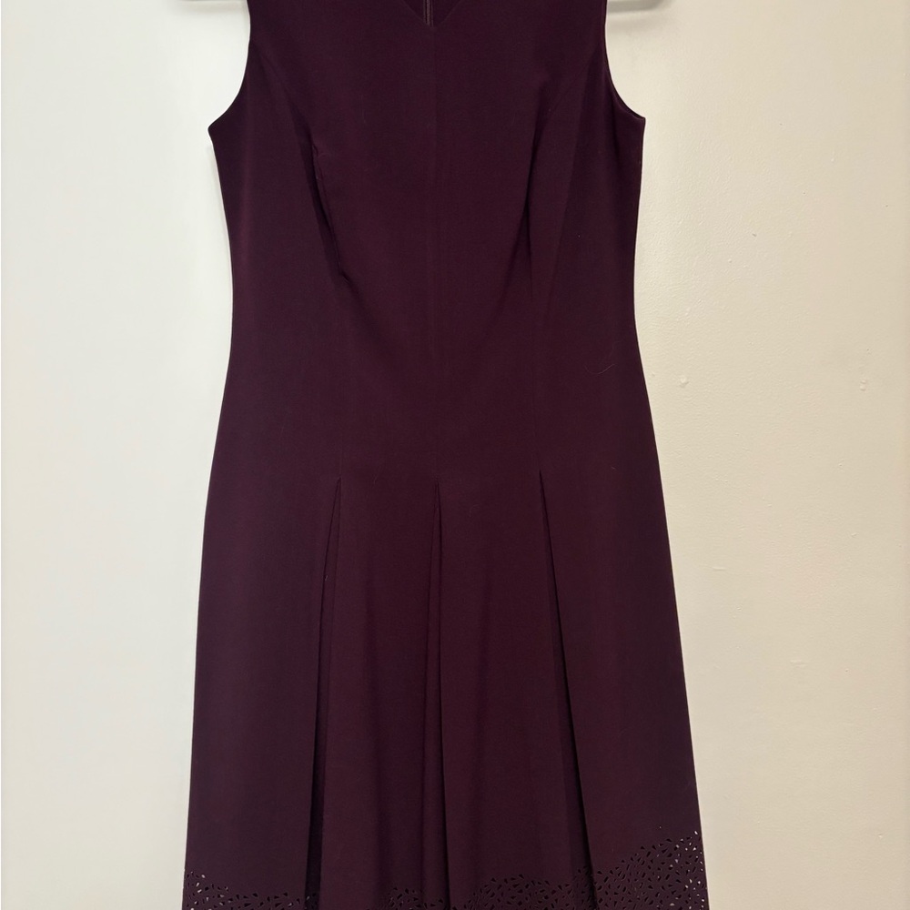 Calvin Klein Deep Purple Midi Dress
